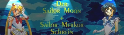 Sailor Moon+Sailor Merkur Schrein